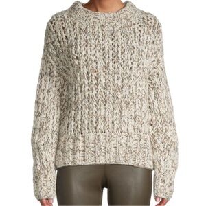 Theory Wool & Cashmere Hand-Knit Sweater